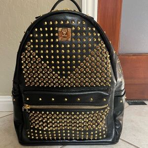 MCM Limited Edition Swarovski Collab Backpack